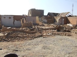 Ruined homes in Jos from the 2008 violence.